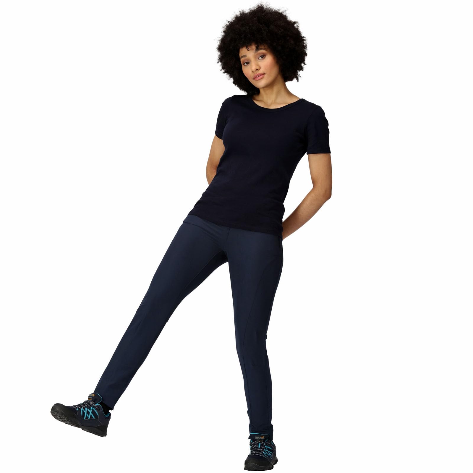 Regatta - Women's Pentre Stretch Walking Trousers, Pantaloni Bambino Donna
