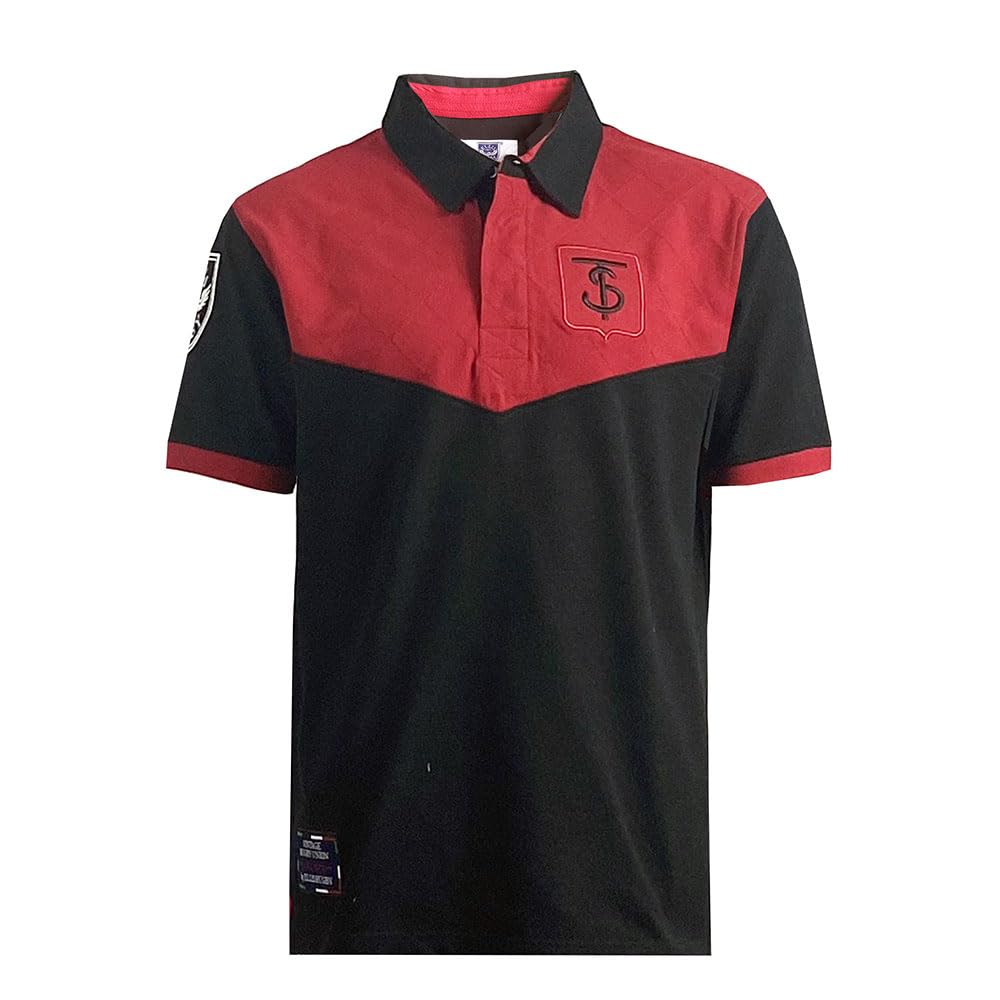 Ellis 1871 Rugby Men's Beige Stade Toulouse 1912 Polo Shirt