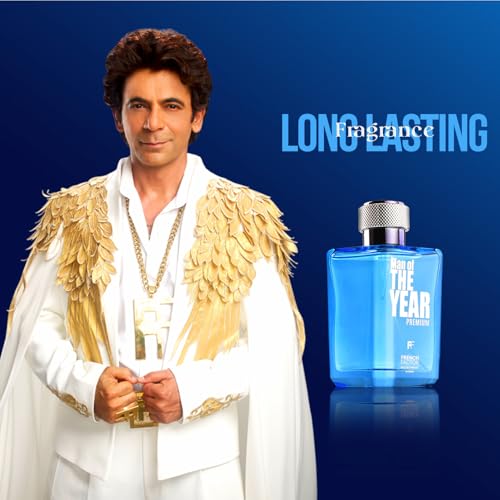 Image of French Factor Man Of The Year Premium Perfume For Man Long Lasting Eau De Parfum Fresh Aquatic Notes Luxury Perfume Gift For Boys (Pack of 1, 100ml)