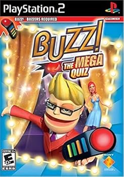 Video Game BUZZ: The Mega Quiz (Software Only) - PlayStation 2 Book