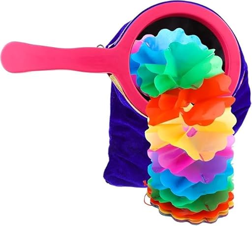 SLEEKEE 1 Juego De Bolsa De Transformación Mágica, Que Incluye Guirnalda Y Bufanda De Seda, Diseño De Asa De Flores De Utilería, Divertidos Accesorios De Rendimiento. | Ya disponible en tu tienda friki favorita! En mundofriki.es!