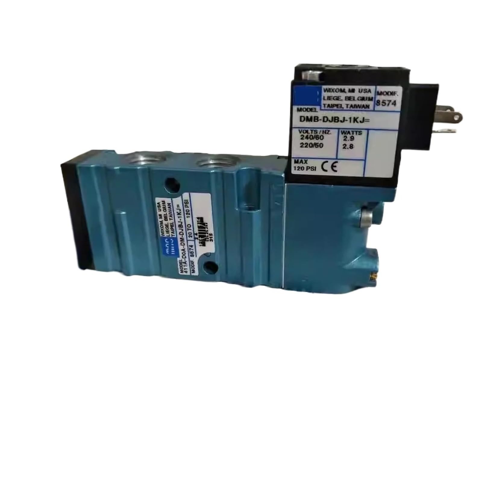 Uwjisltr 411A-Doa-Dm-Ddaa-1Ba 1Pcs Solenoid Valve 411A-Coa-Dm-Ddaj-1Jm 411A-D0a-Dm-Ddfj-1Jm 411A-Doa-Dm-Djba-1Ba 411A-Coa-Dm-Ddaj-1Jb(411A-Doa-Dm-Ddaa-1Ba)
