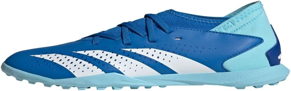 adidas Predator Accuracy.3 Turf Sneaker, Bright Royal/White/Bliss Blue, 13.5 US Unisex Little Kid