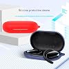 Funda de Silicona para Audífonos Soundcore V20i, Estuche Protector a Prueba de Caídas y Polvo para Audífonos Soundcore V20i (Rojo) 3