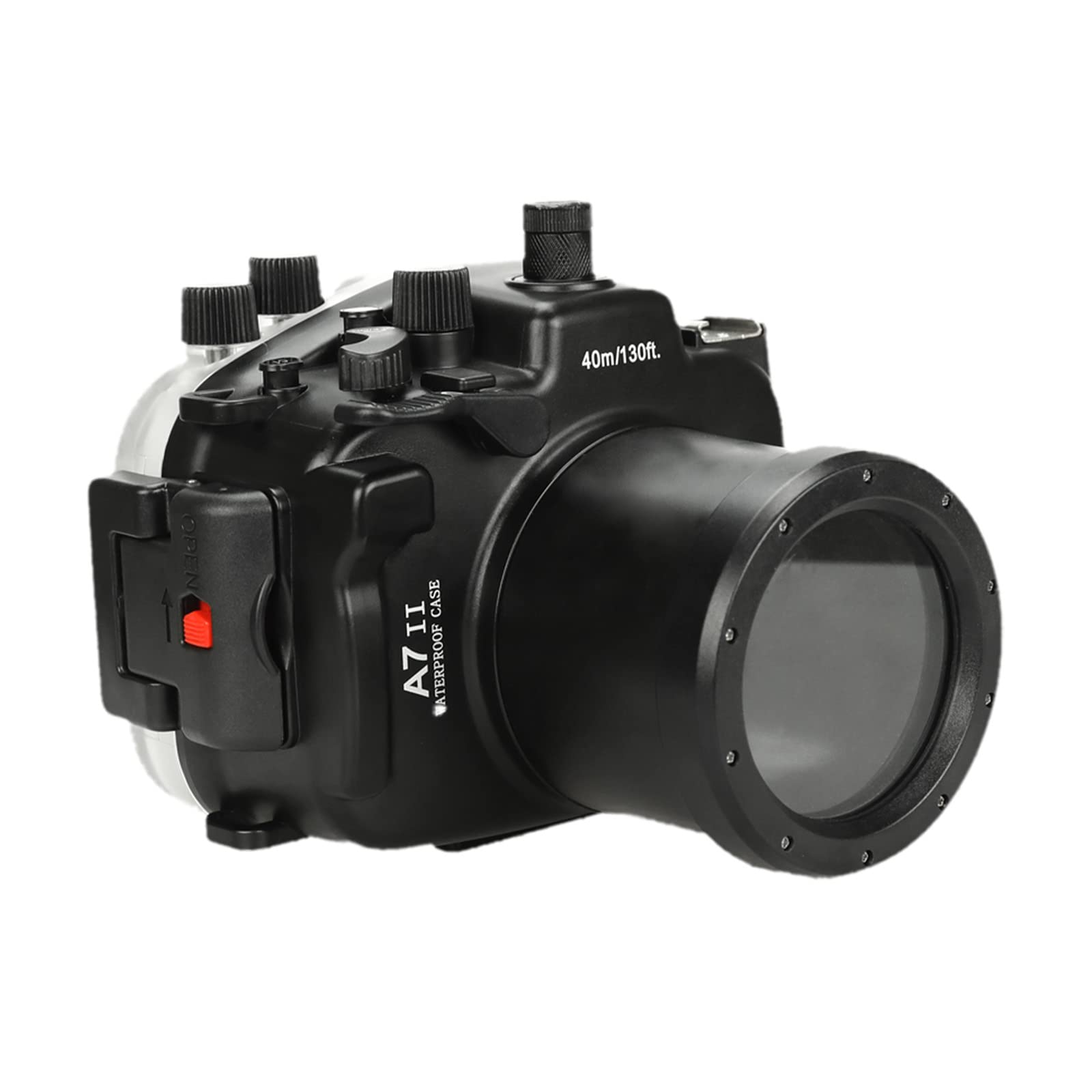 Sea frogs130FT/40M Underwater camera diving waterproof housing case for  Sony A7II A7R II A7S II (A7 II PRO)