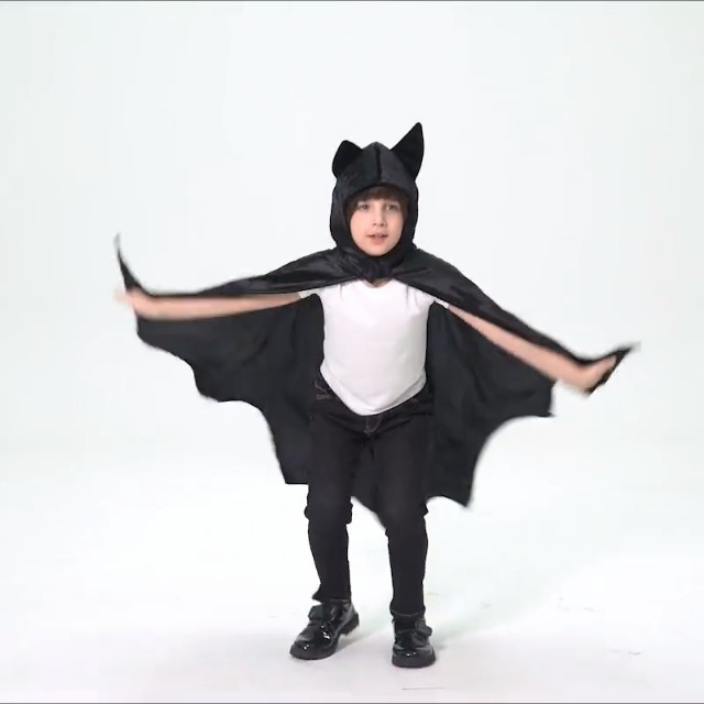 Capa de Héroe Bat para Niños y Niñas de 6-9 Años miniatura 7