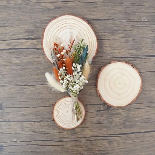 Ramo mini de flores secas Boho para decoración miniatura 5