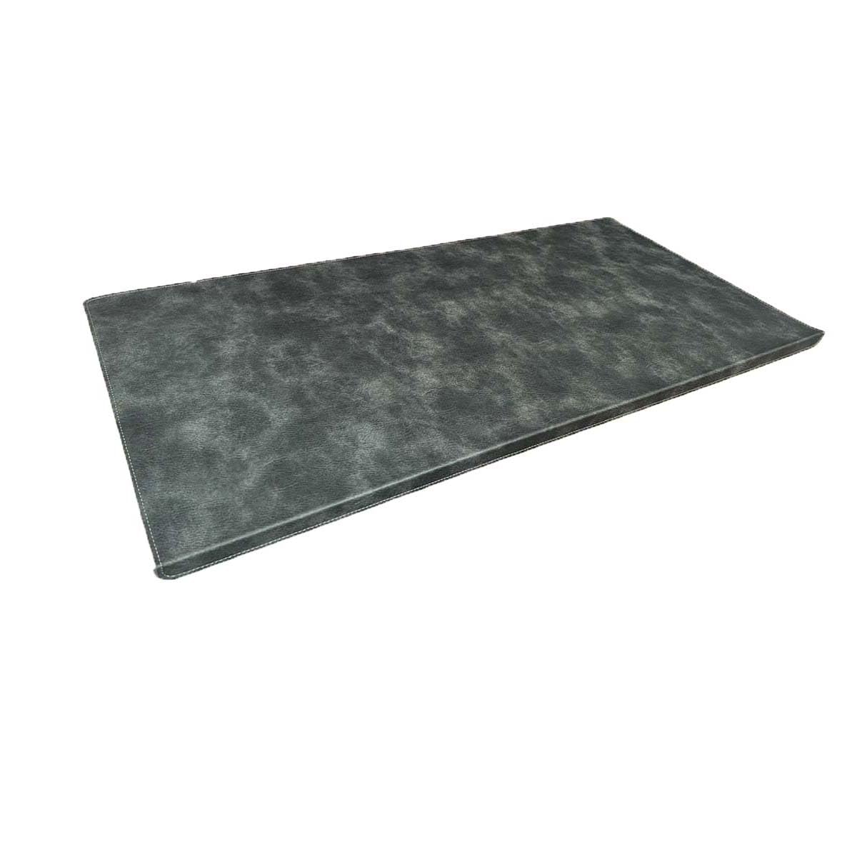 Non-Slip Leather Desk Mat with Edge Protector, Waterproof Office Desk Pad Extended Mouse Pad for Laptop/Computer Gaming Protector with Smooth Writing Surface (50x100cm,Green)