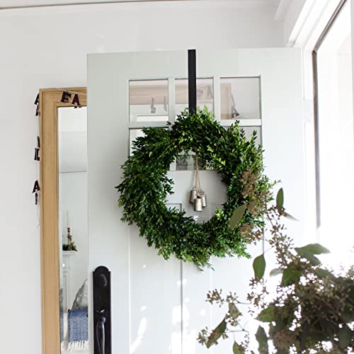 365Park Wreath Hangers For Front Door,15In Metal Wreath Door Hanger For Front Door Decor,Wreath Hanger Over The Door Hooks For Easter Decorations,Thanksgiving,Christmas,Welcome Sign For Front Door thumb #6