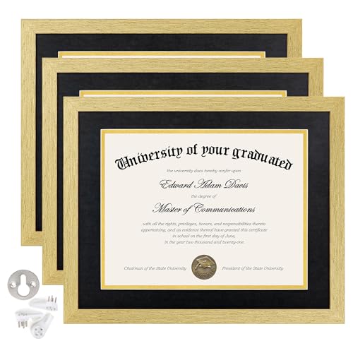 Upsimples 11x14 Diploma Frame Certificate Degree