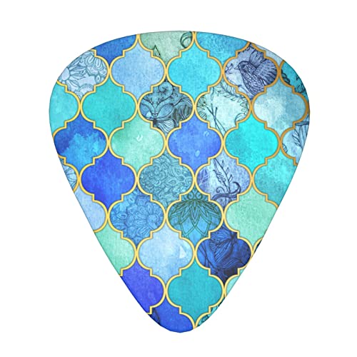 Ensemble de 12 médiators de guitare en treillis pour guitare acoustique, guitare électrique, contrebasse, ukulélé - Les Beatles, Paul McCartney, John Lennon, RIngo Starr, George Harrison Ensemble de 12 médiators de guitare en treillis pour guitare acoustique, guitare électrique, contrebasse, ukulélé