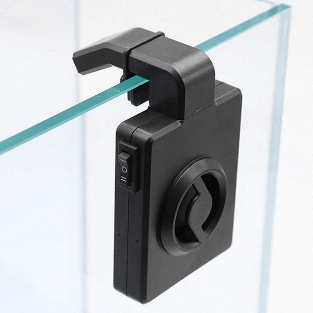Ejoyous Mini Ventilador de Acuario, Pequeño Ventilador en Forma de Cangrejo, Ventilador de Acuario, Enfriador de Acuario, Sistema de Ventilador de Refrigeración Ajustable, Ventilador de