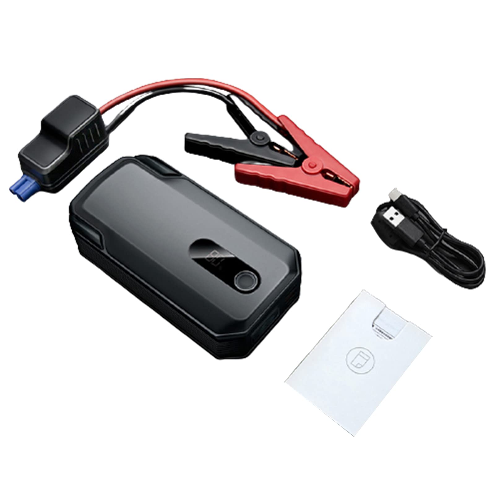 Avviatore Di Emergenza Auto 20000mAh 12V - Booster Portatile Power Bank Con Pompa Aria E Torcia LED, Impermeabile