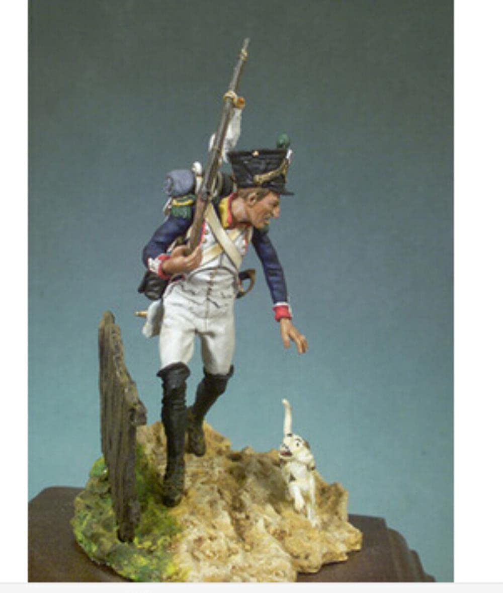 Figurine En Résine 1/32 (54mm) - Ancien Homme Assis Avec Instruments - Kit Non Assemblé, Non Peint - Pour Modélisme