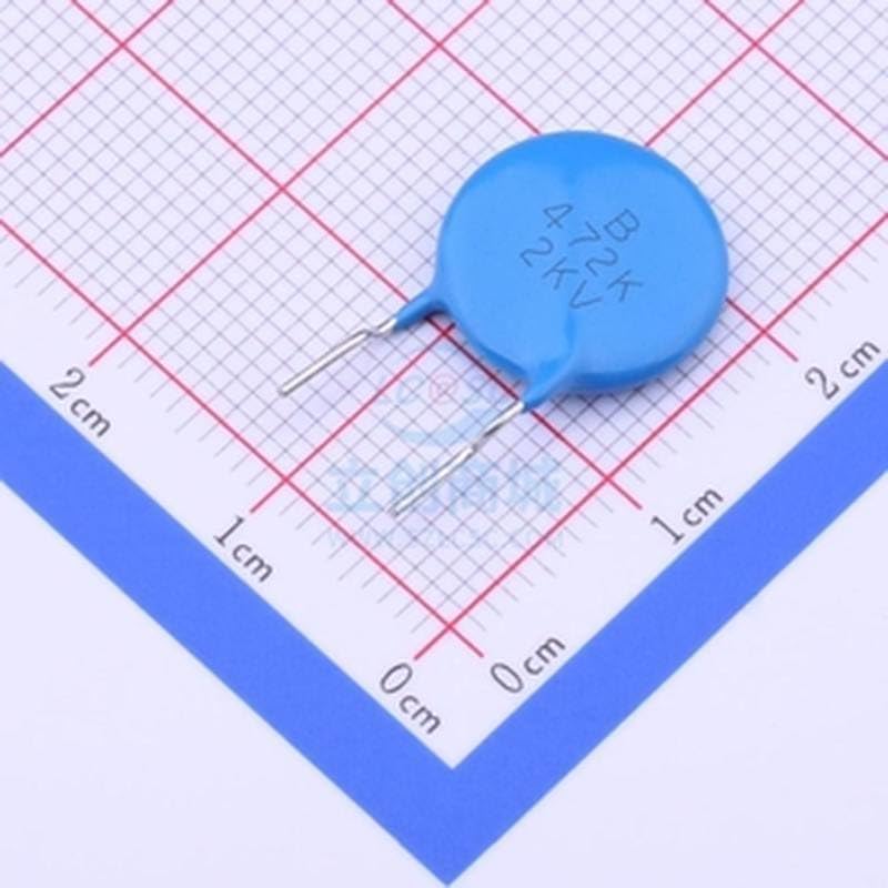 【稀少50個限定】KarDiaN M6 C3HEN109 ADDCBF 10 Pcs Dip Ceramic Capacitor 4.7nF 2kV Radial Lead, P=7.5mm