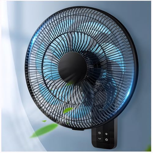 Ventilateur mural intelligent 120° à télécommande pour un gain de place - 2