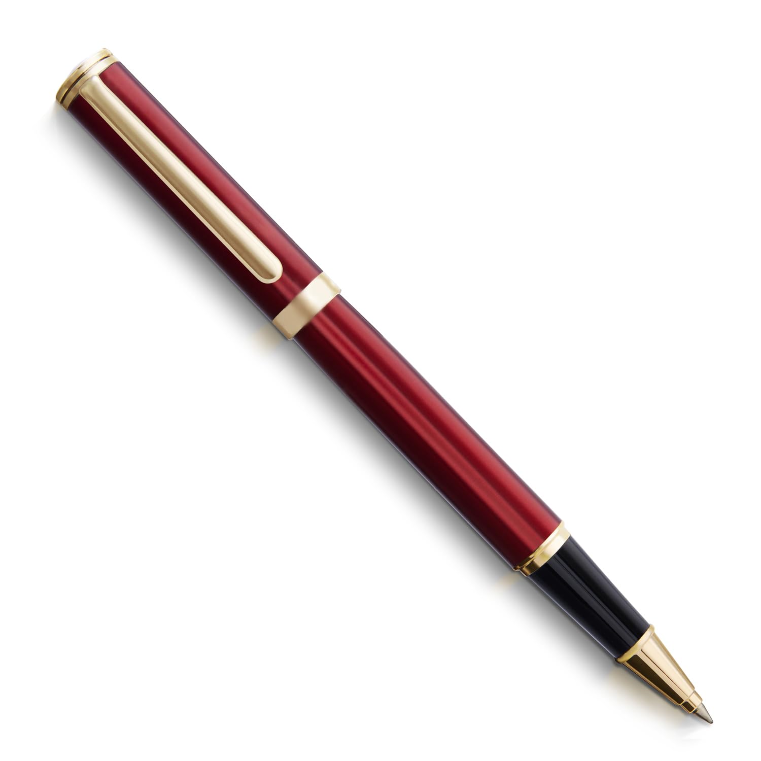 Luxury Rollerball Pen,24K Gold Trim,Noble and Elegant Designs,Schneider Ink Refill - Image 4
