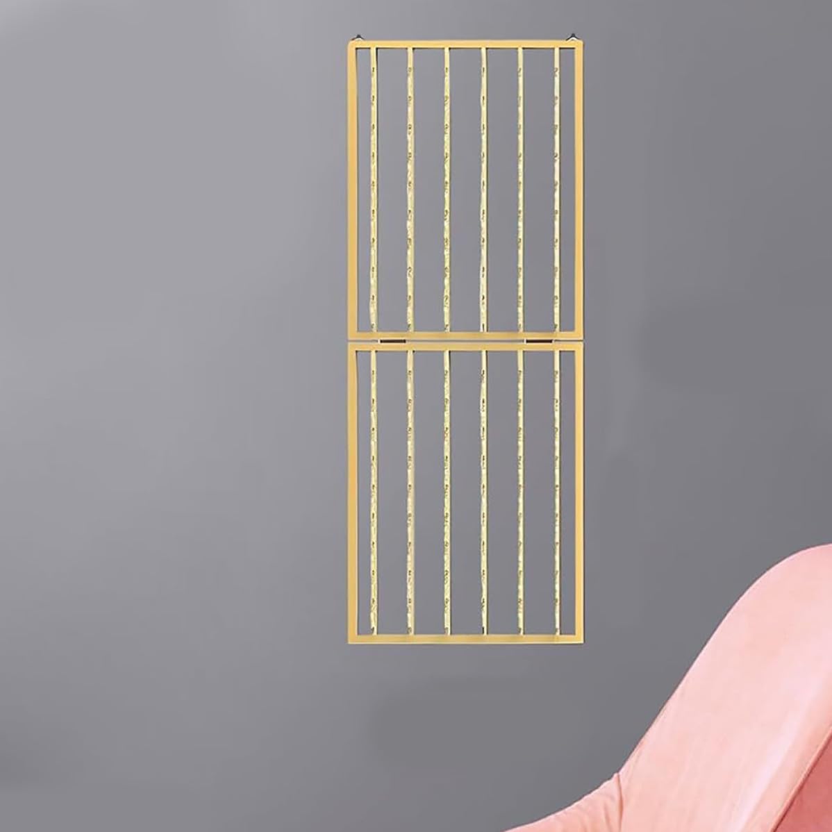 UKCOCO Support Mural et Porte-fils à Quilter pour Extensions de Cheveux en Bois Organisateur de Fournitures de Couture Rack de Coiffure Multifonctionnel Design pour Salon de Coiffure