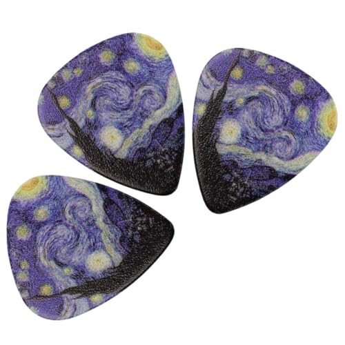 Genérico 6 piezas Plumillas para Guitarra Eléctrica Duraderas Resistente Accesorios para Ukelele