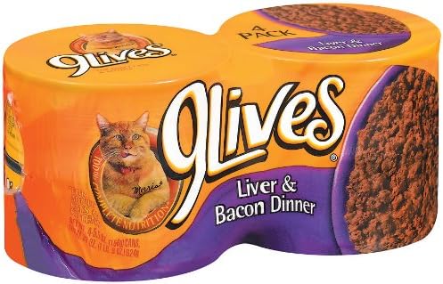 9 Lives Liver & Bacon (793681) 4 pk
