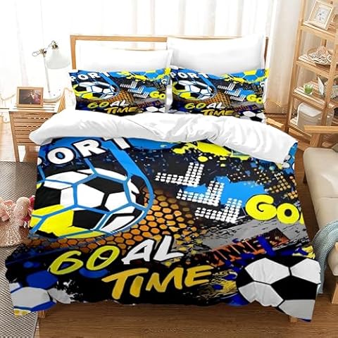 Housse de Couette Football AVJWWD Cover
