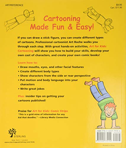 Art for Kids: Cartooning: The Only Cartooning Book You'll Ever Need to Be the Artist You've Always Wanted to Be - Image 2