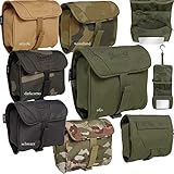 Matière: Polyester Brandit Toiletry Bag Sac de Toiletry Taille M, Adulte (unisexe), 8060, Vert olive, moyen, Taille unique