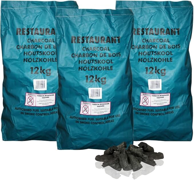Xylo's 36KG of Premium Grade Large Lumpwood Restaurant Cooking Charcoal (210L)