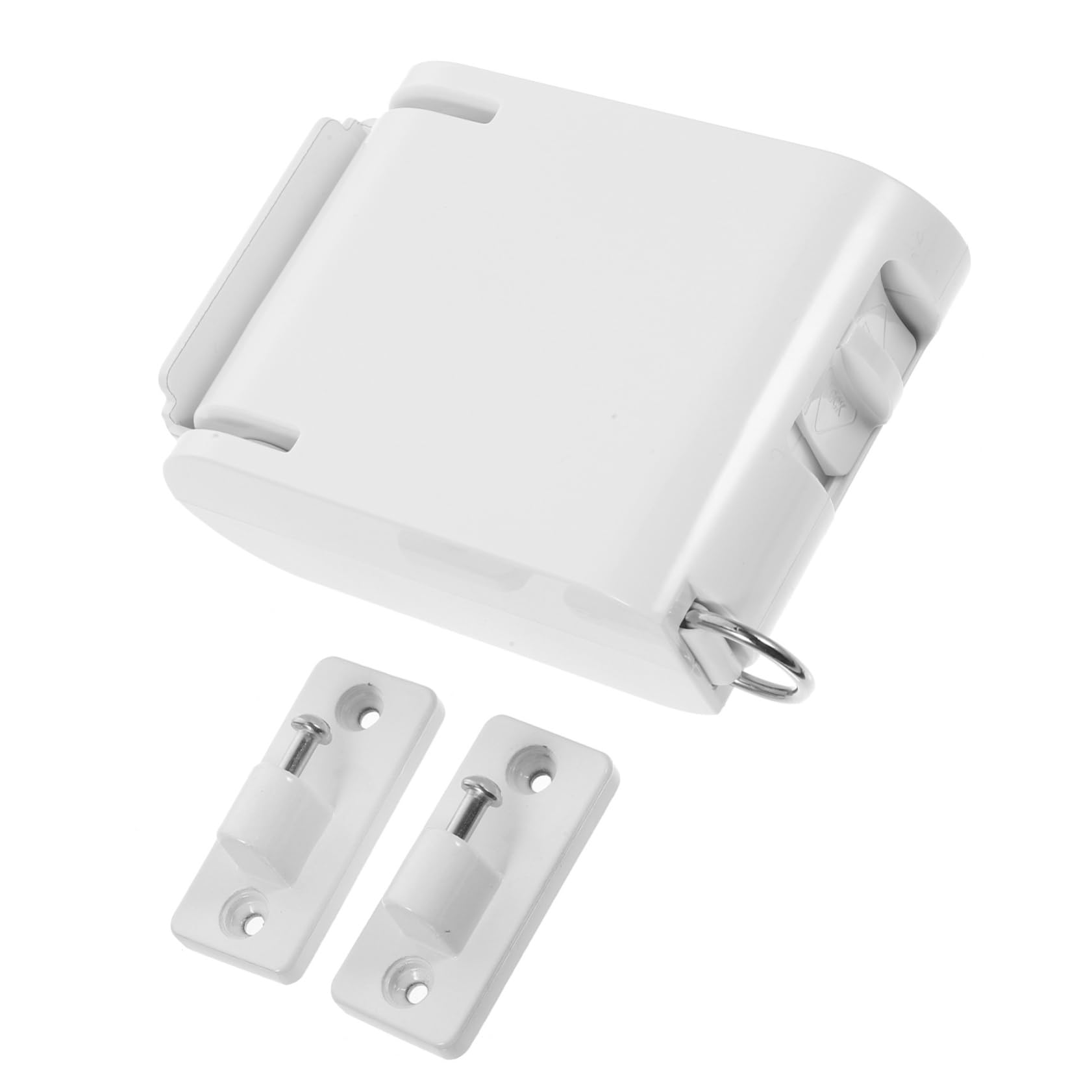 Mipcase Ausziehbare Wäscheleine mit Verstellbarer Länge Robuste Abs und TPU Materialien Einfache Montage ohne Bohren für Zuhause und Indoor Bereich