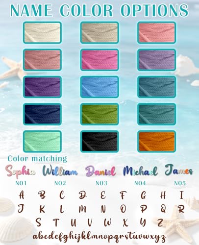 Bolso de playa tejido a ganchillo personalizado para mujer, bolso tote grande y ligero con bordado artesanal, ideal como regalo para fiesta de despedida de soltera, vacaciones de verano miniatura 5