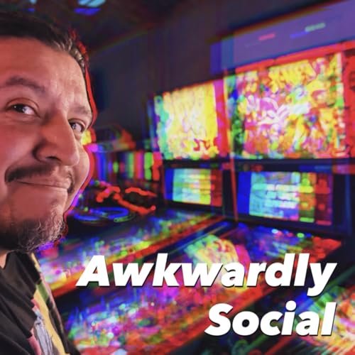 Awkwardly Social Podcast Por Jose Chavez arte de portada