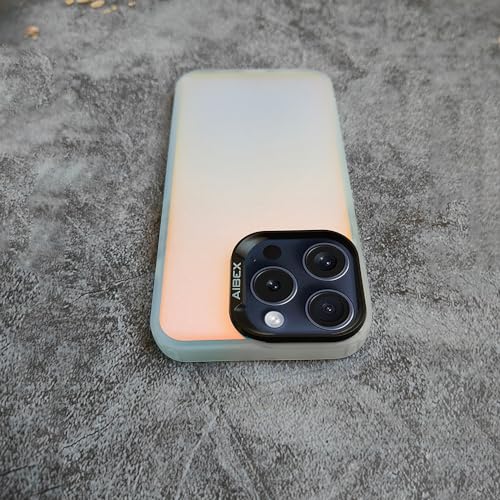 Image of AIBEX Glaze Series Compatilble with for Apple iPhone 14 Pro Slim Full-Body Stylish Protective Polycarbonate Case with Built-in Screen Protector for iPhone 14 Pro White
