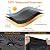WLEAFJ Patio Swivel Chair Covers Waterproof, Black Outdoor Rocking Chair Covers, Heavy Duty Patio Lounge Deep Seat Cover, 2 Pack - 31.5" W x 33.5" D x 36" H