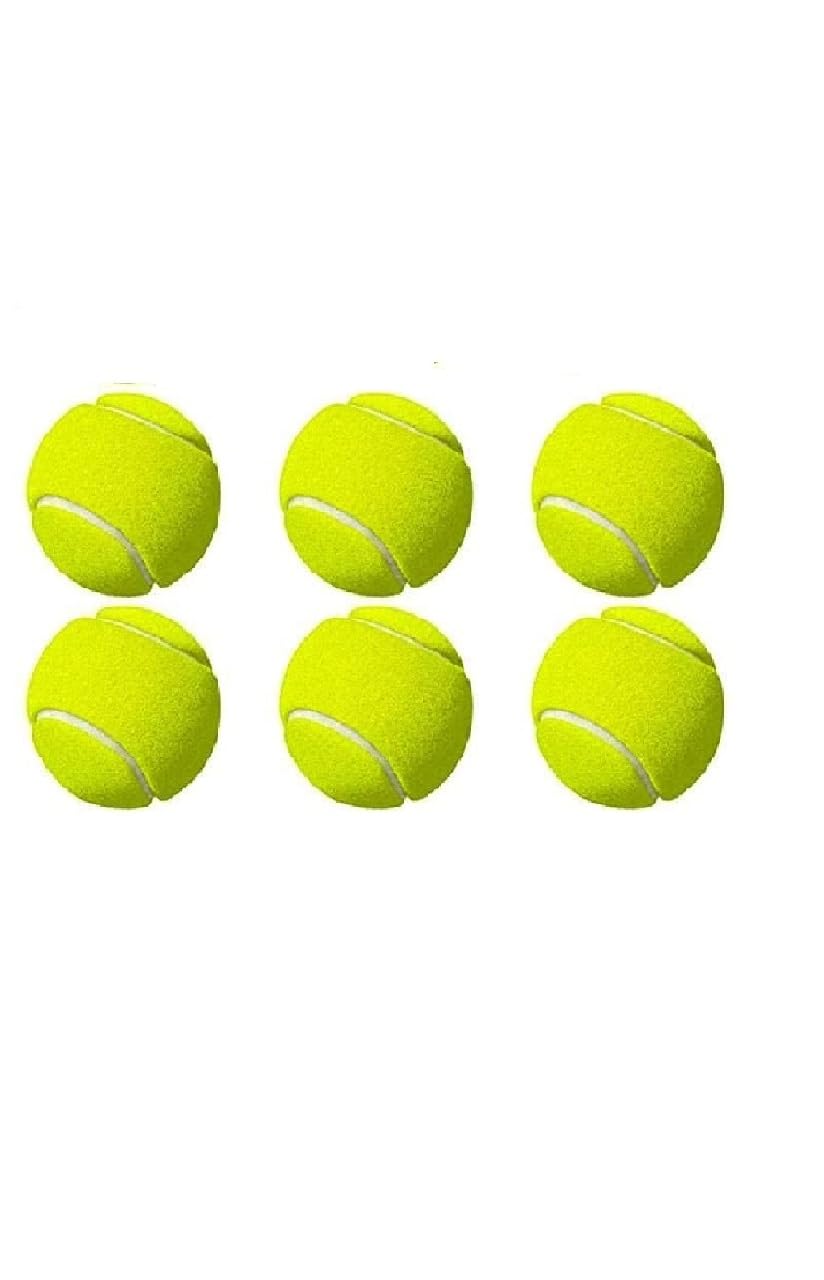 Tennis Ball Light Weight, Made of Rubber for Cricket Training, Tennis Training, Cricket Rubber Tennis Ball (Pack of 6 Green Ball) (B0DGL31LYZ) Amazon Price History, Amazon Price Tracker