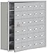 Salsbury Industries 19168-30ARK Cell Phone-Access Panel-6 Unit Recessed Mounted-Keyed Locks with 8-Inch Diameter Compartments, Aluminum