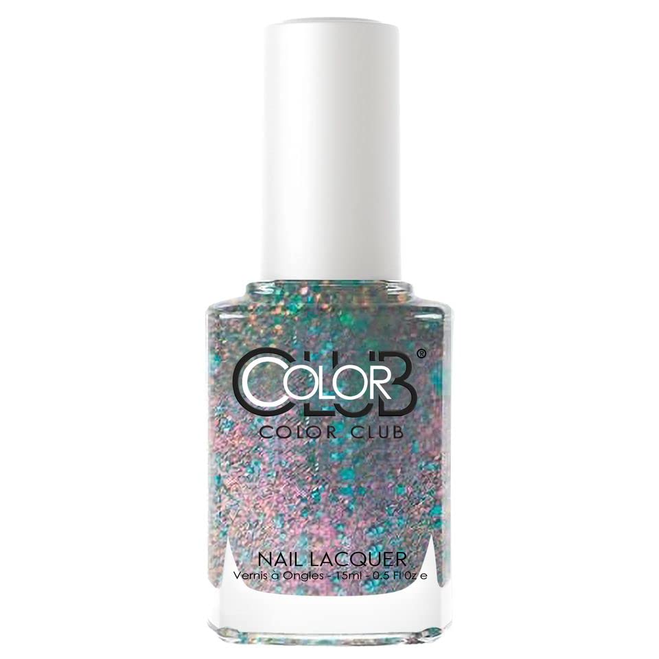 Nail Polish Color Club Halographic Nail Lacquer Fall Winter 2021 HALO ICE - Choose Your Color 0.5oz/15ml each (1336 - License to Chill)