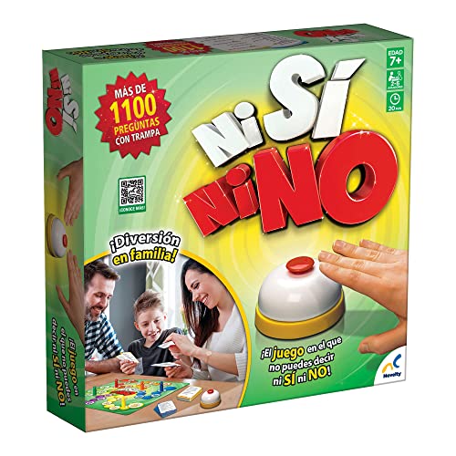 Juegos De Mesa, Toy Novelty Corp Ni Si Ni No, Juego de Mesa, Juegos Clásicos y Tradicionales