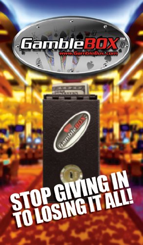 Gamblebox Original USA Gamble Gram Gift Set Casino Gambling Pocket Lock Box Leave Keys Home Slip Folded Cash In The GambleBox Money Thin Slot To Leave With Lots of Bills and Not Fish Them Out — view 3