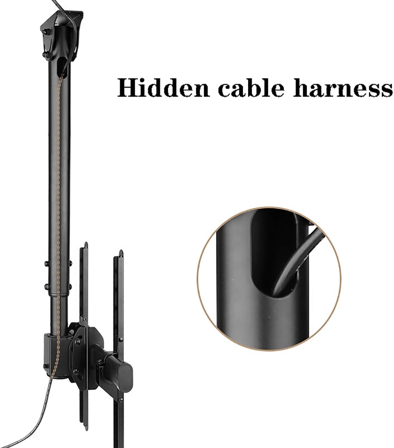 Soporte De Pared para TV, Soporte De Techo para TV, Apto para La Mayoría De Monitores LCD De 32 A 70 Pulgadas.