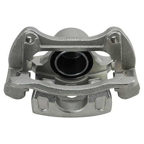 Image of TRQ Front Driver and Passenger Side Brake Caliper Set Caliper Brackets Compatible with 2013-16 Hyundai Veloster Turbo