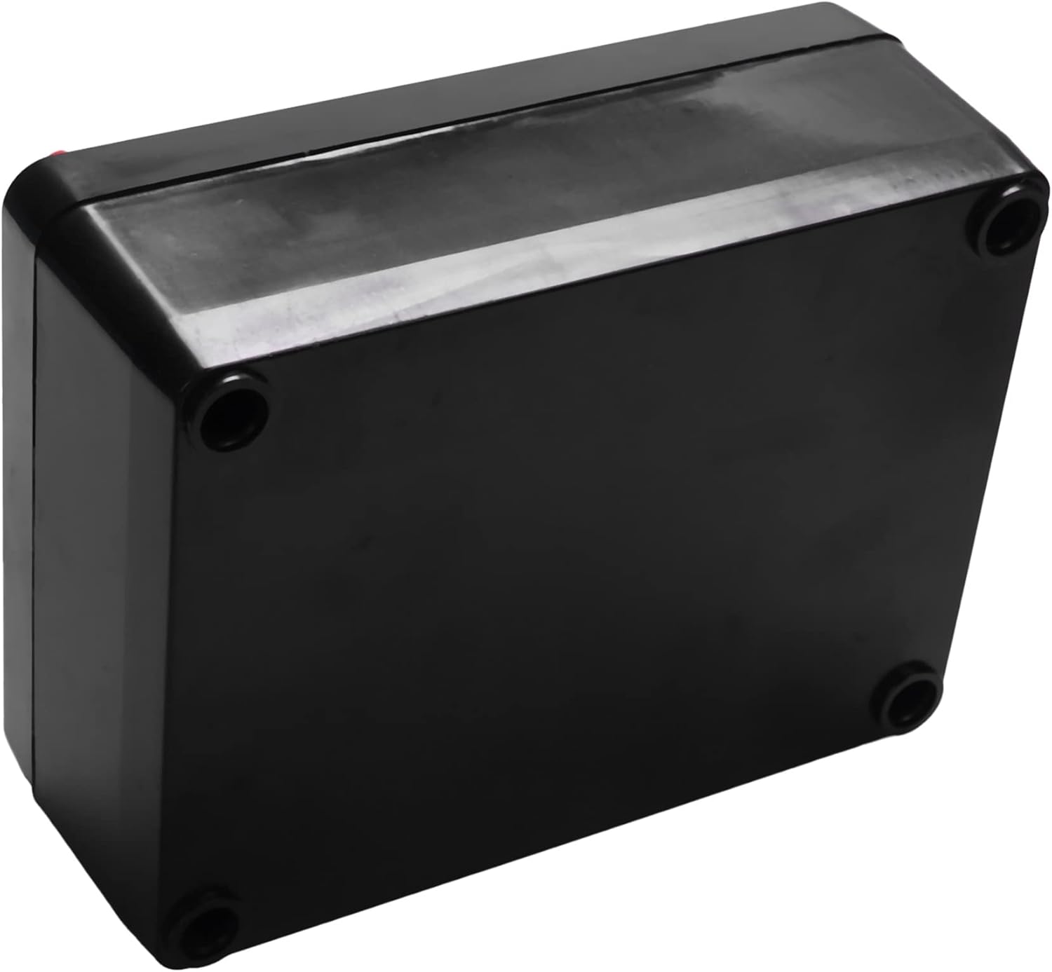 2X Black Resistance Box Iron Variable Decade Resistor Resistance Box 0-9999.9 Ohm 165X125X60mm ForPhysical Teaching