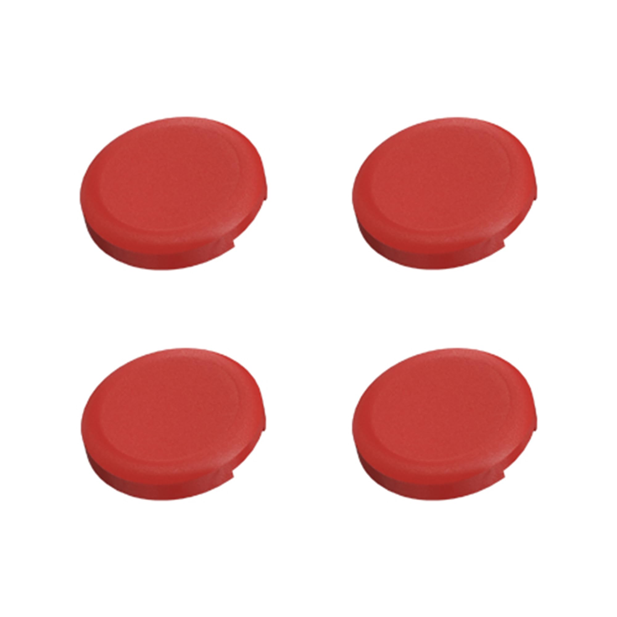 Leverless Controller Keycaps Replacement Button Caps,4PCS 23mm Arcade Replacement Hitbox Button Caps for Mechanical PushButtons,Caps for TTC/Cherry/Akko Switches Caps(Crimson)