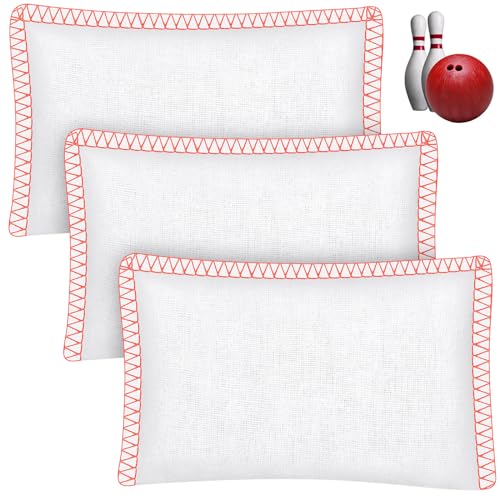 Simgoing 3 Pcs Bowling Rosin Bag Bowling Grip Sack Bowling Powder Bag for Hands 1 Oz/ 30 ml Bowling Accessories Kit for Drying Hand Bowling Sports Dry Tennis Powder Golf Ball