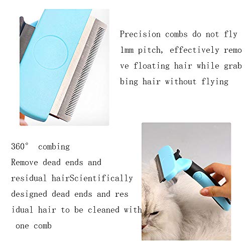 Escova de gato Chewynp Escova de remoção de pelos para cães, prevenção de remoção de pelos e remoção