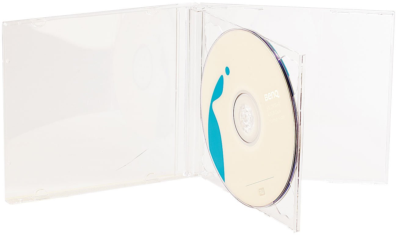50 Boîtiers range-CD doubles - transparents [Pearl]