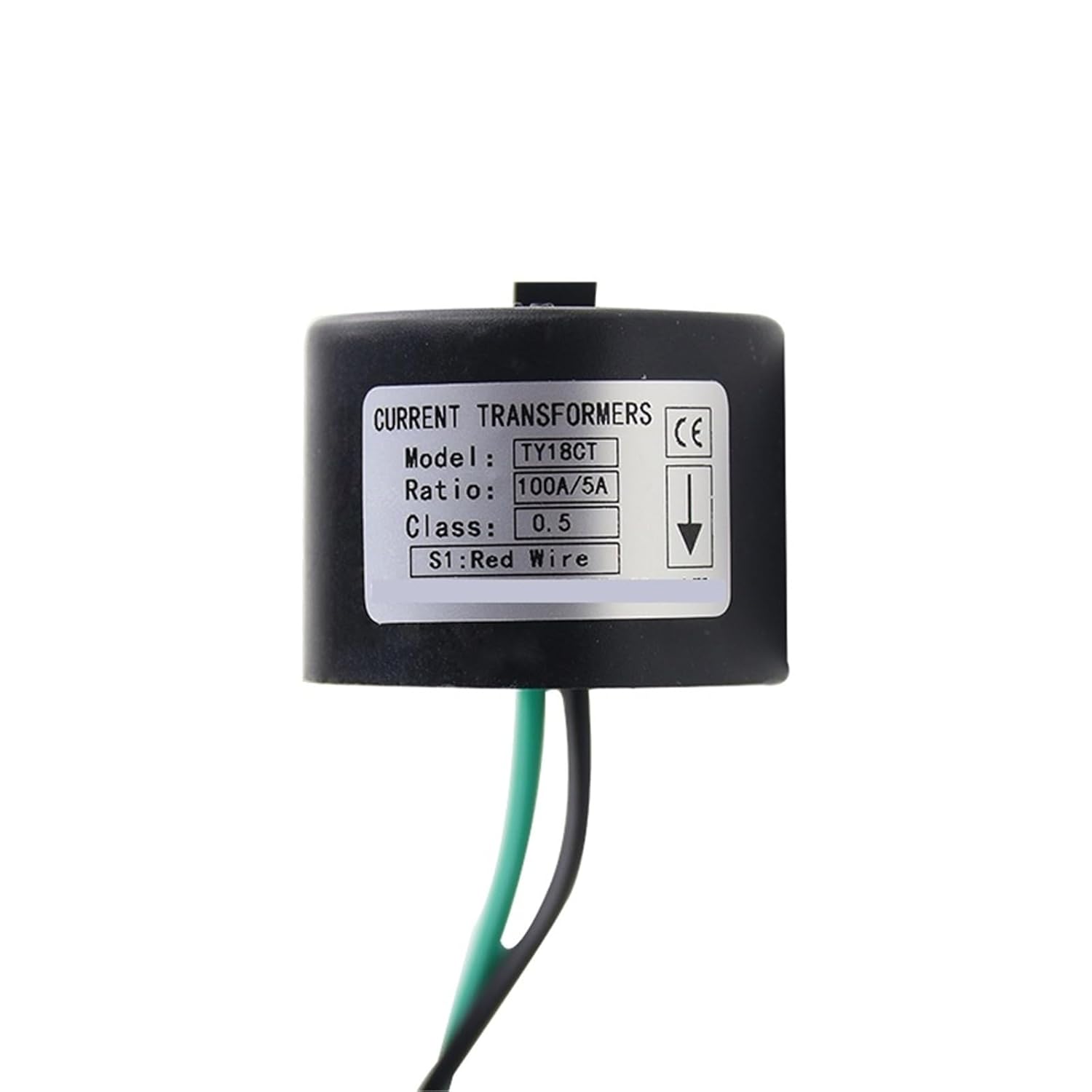 Miniature Precision Current Transformer Mini Type Electric Meter 30/50/75/100/150/200A-5A 1Pcs(150A(5A))