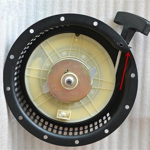 Conjunto de arranque de retroceso L100 para motor 5KW con polea y mango de cuerda 2
