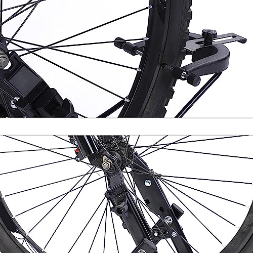 Keenso Stojak na koła rowerowe, narzędzie do konserwacji roweru, akcesoria rowerowe, części dla mechaników domowych i mechaników zespołowych