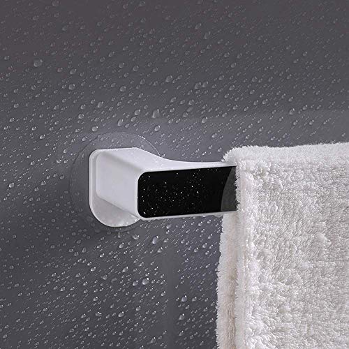 Image of ZURATO Self Adhesive Wall Mount Towel Holder /Towel Stand /Multi-Function Towel Rack for Kitchen Bathroom Toilet,Under Cabinet,Garage,Laundry,Pantry 18.27 * 2.5 * 1.18 Inche (Large-46Cm),Abs Plastic