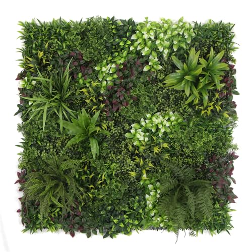 ULAND 40"x40" Artificial Grass Wall Panel for Garden Patio Balcony